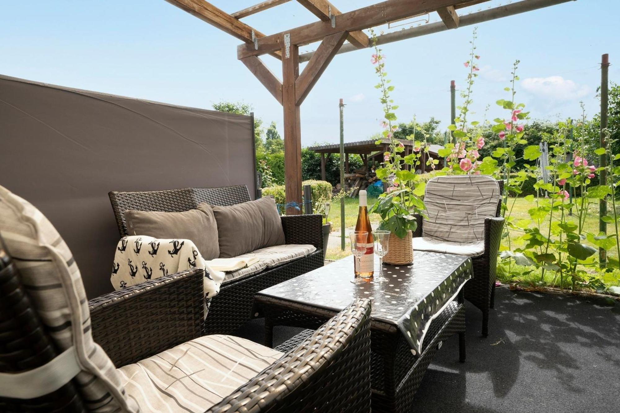 Haus Waldfrieden Ferienhaeuschen Waldfrieden Appartement Haffkrug Buitenkant foto