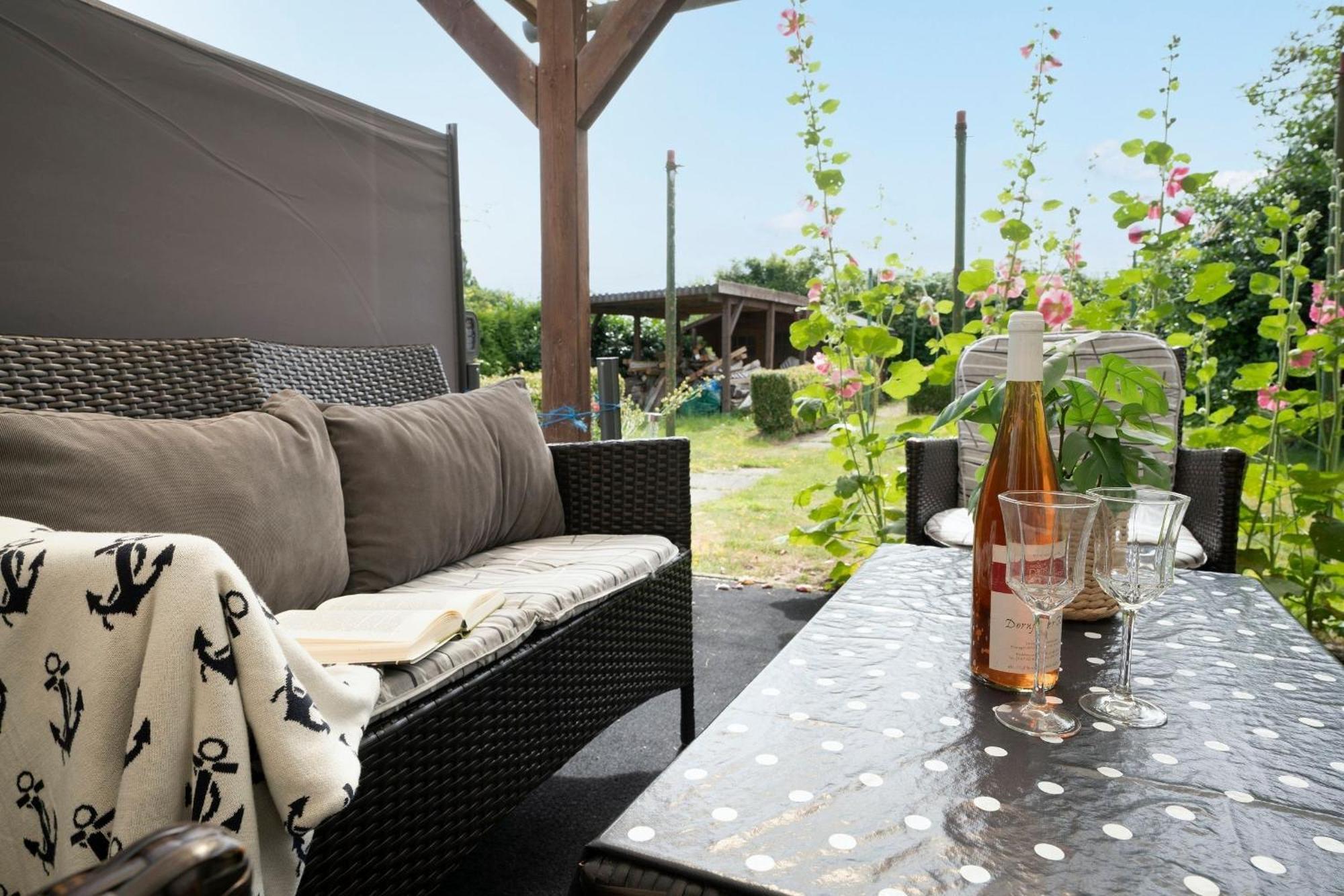 Haus Waldfrieden Ferienhaeuschen Waldfrieden Appartement Haffkrug Buitenkant foto