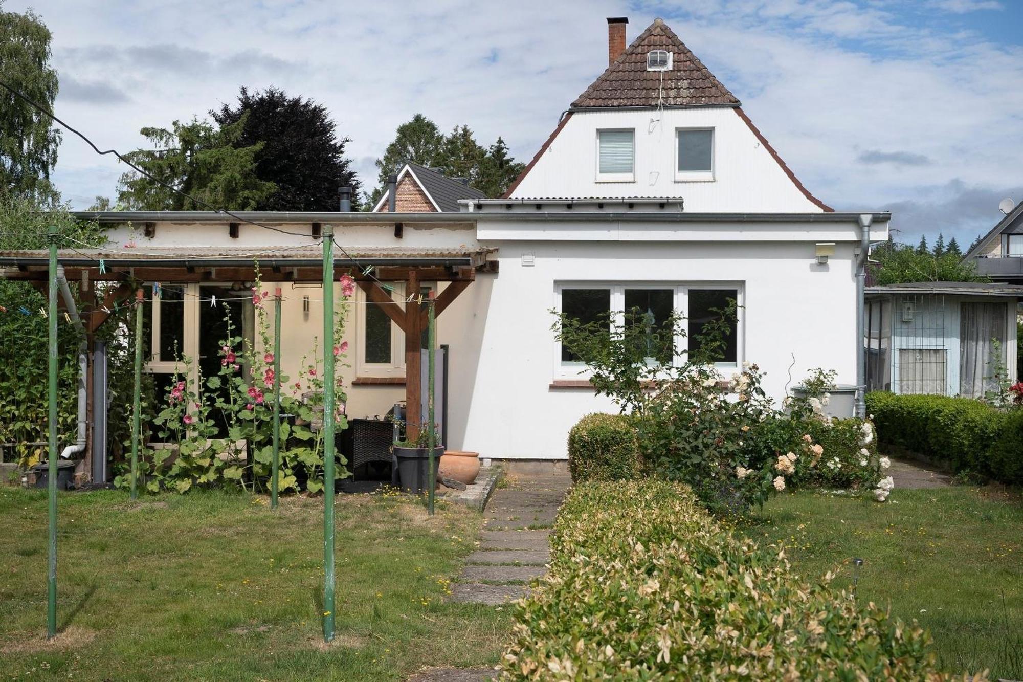 Haus Waldfrieden Ferienhaeuschen Waldfrieden Appartement Haffkrug Buitenkant foto